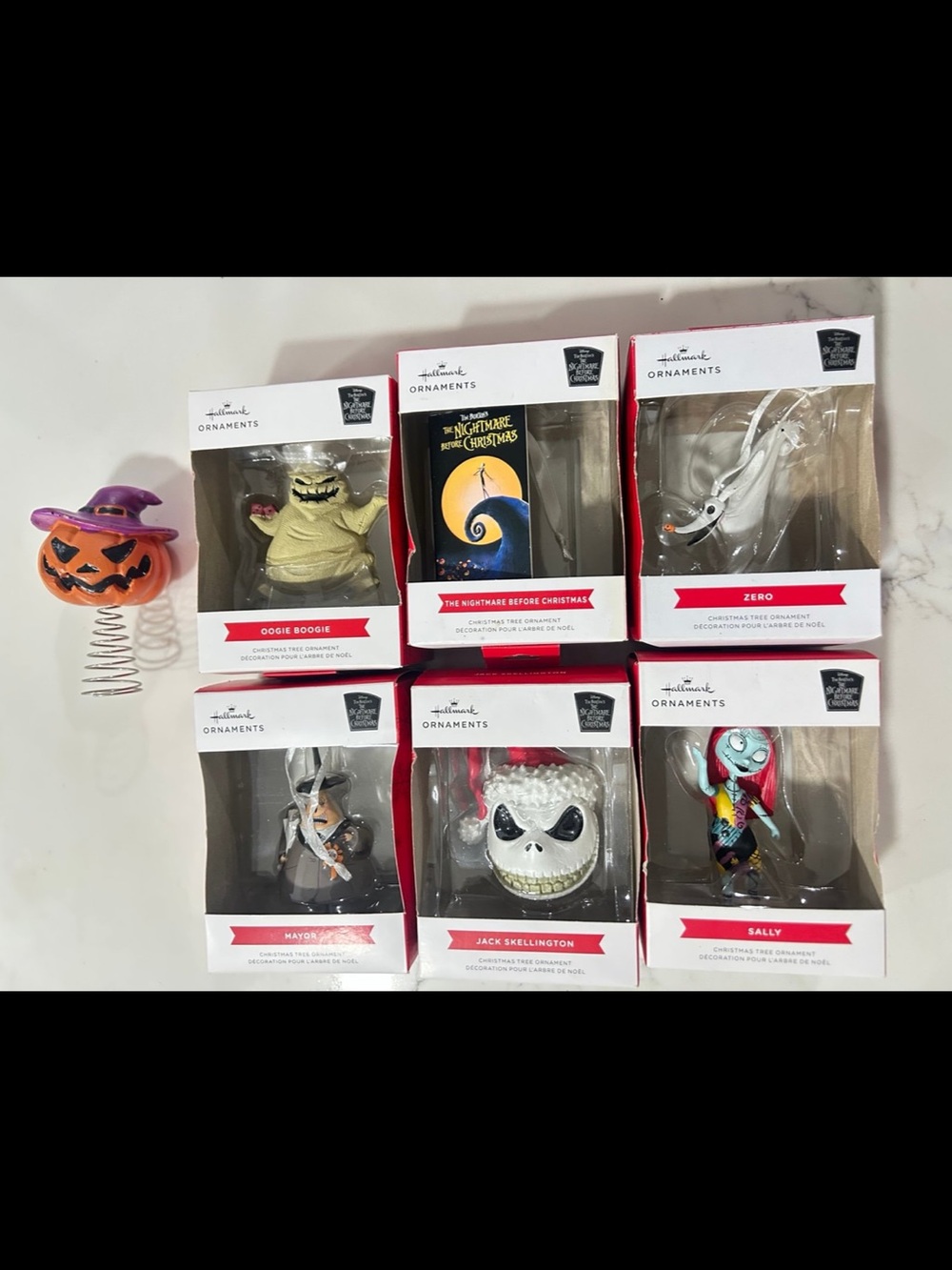 Hallmark The Nightmare Before Christmas Ornament Set - Assorted Colors
